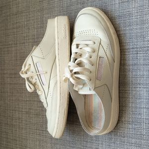 Reebok Club C Slip on Mule Sneakers